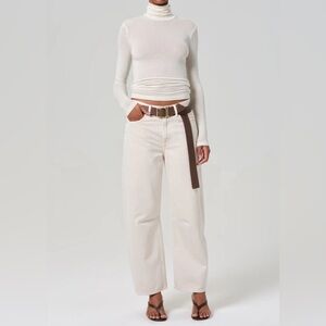 Citizens of Humanity Miro Barrel Jean in Almondette